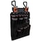 Klein Tools Tool Apron Storage Module, S-Hook, Gray/Black/Orange, Polyester, 13 Pockets BC502S - alternate 13
